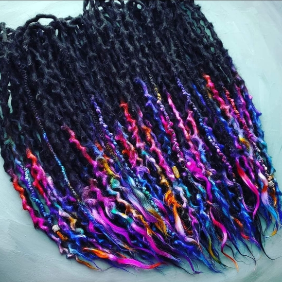 Other - Hand dyed Wool Dreadlocks